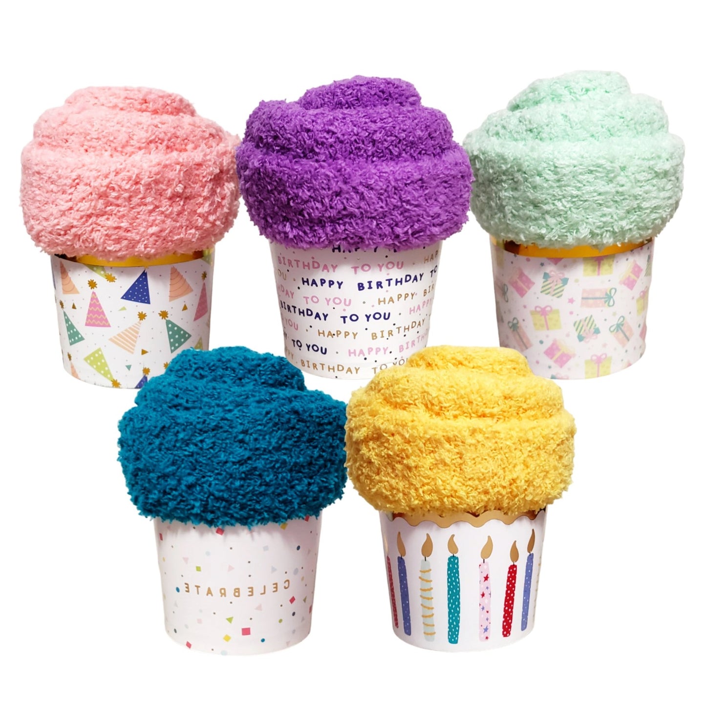 Birthday Cupcake Party Gift Favors
