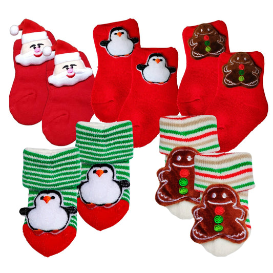 Baby’s First Christmas Socks