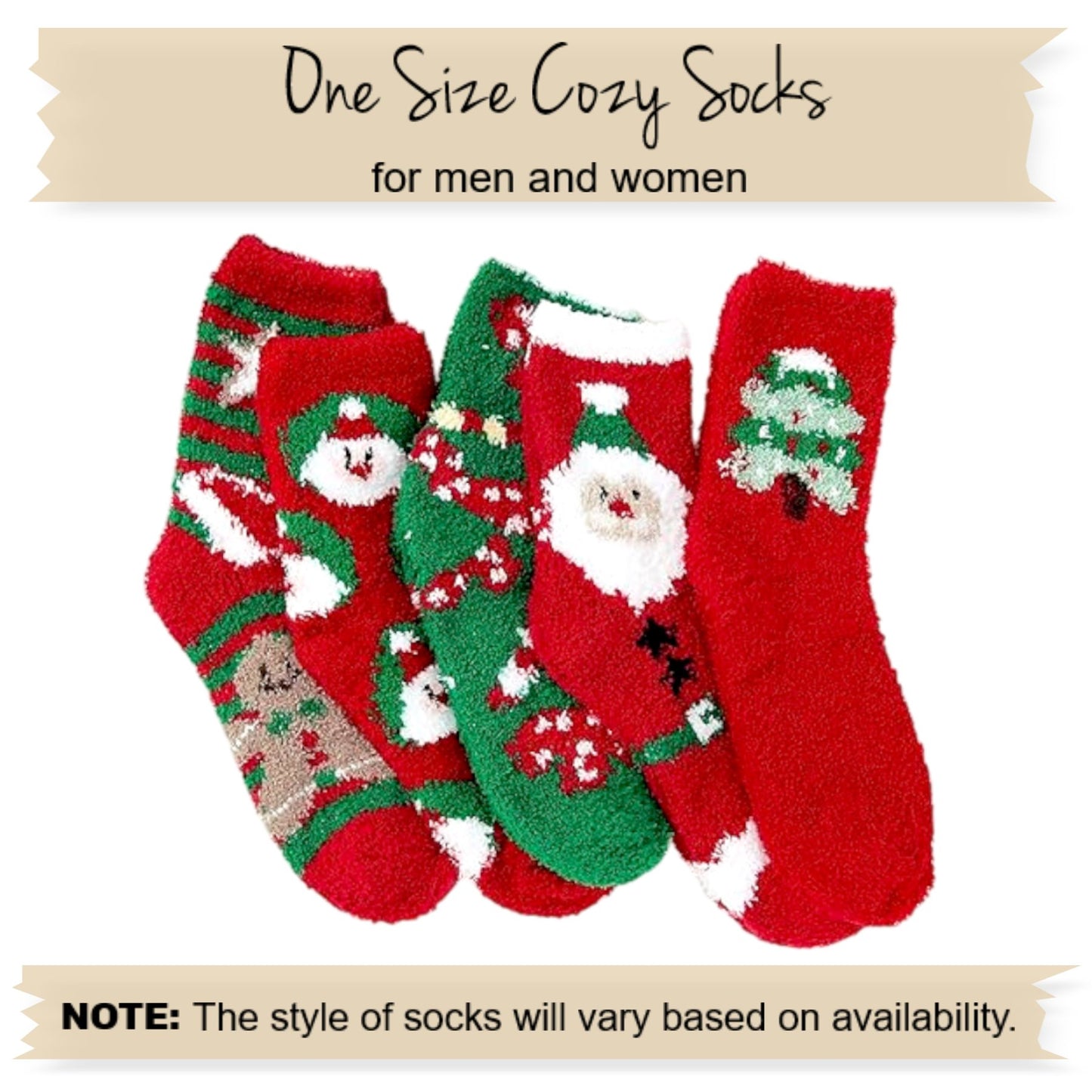 Christmas Socks and candle gift set