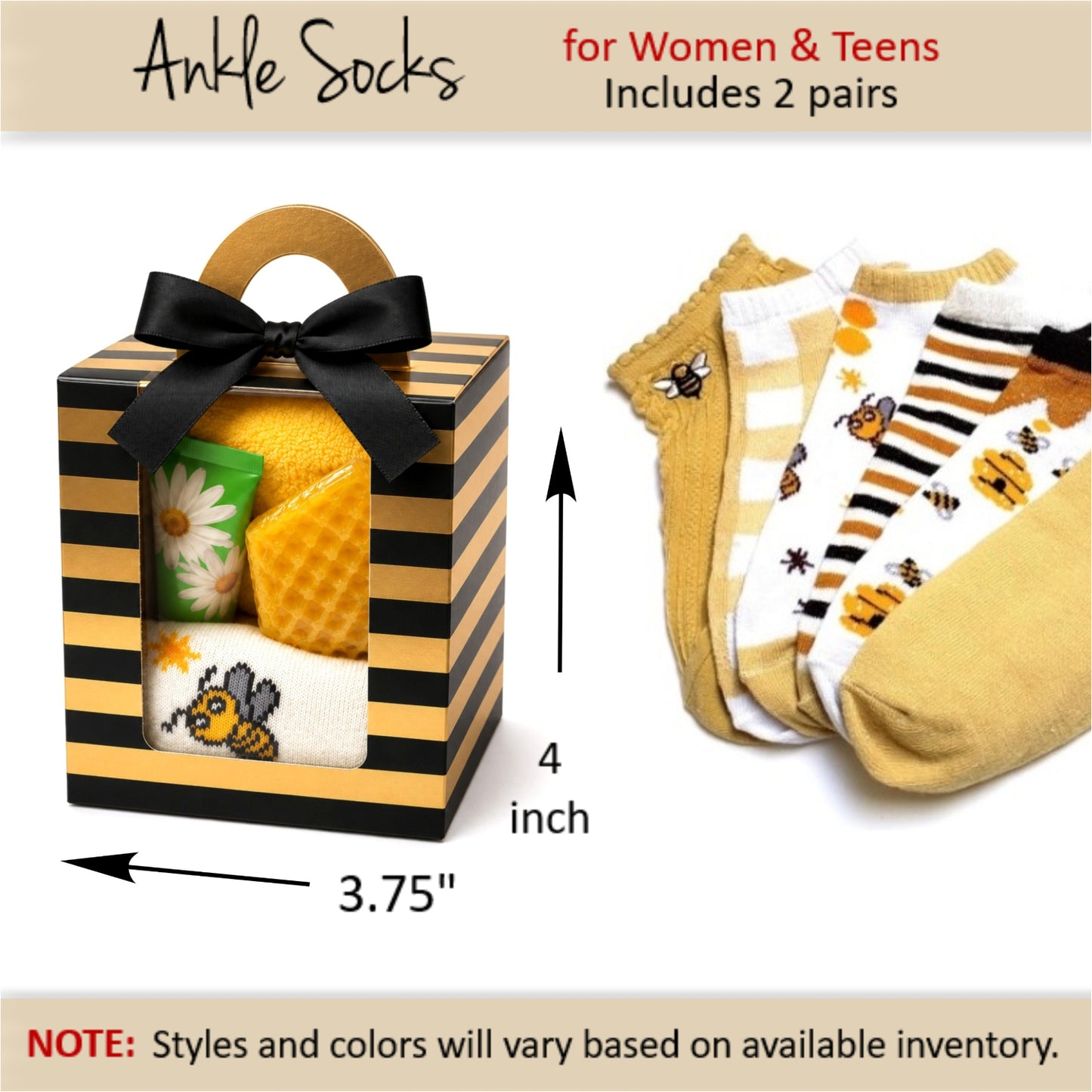 Bee-Themed Spa Gift Box