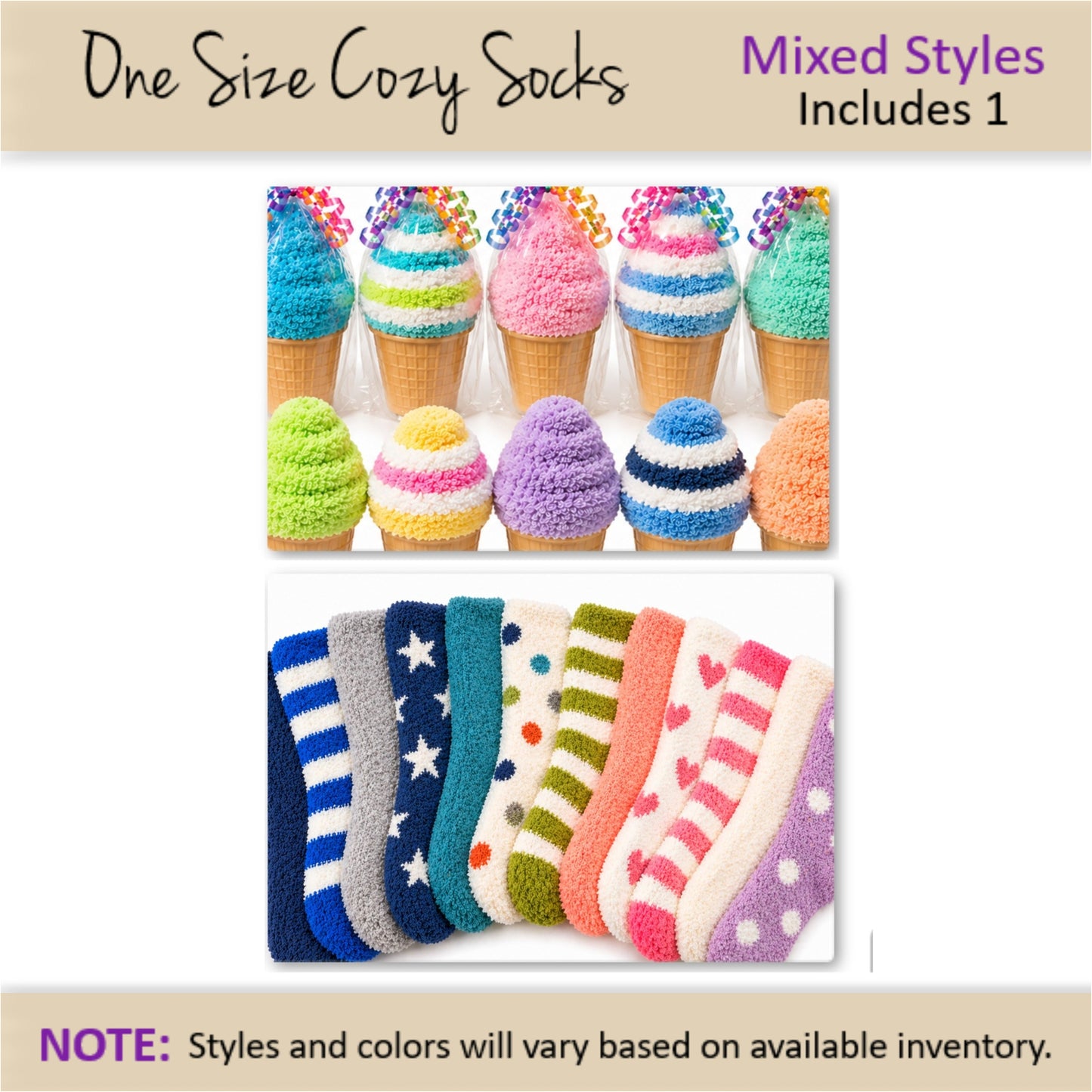 Ice Cream Party Favors