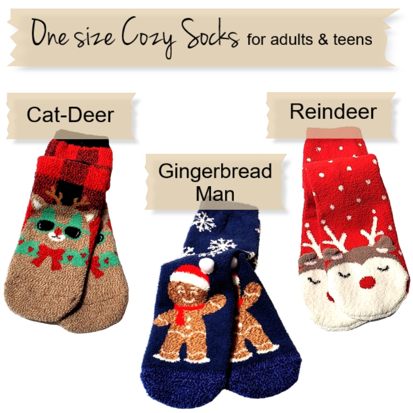 Holiday Socks Gift for Teens