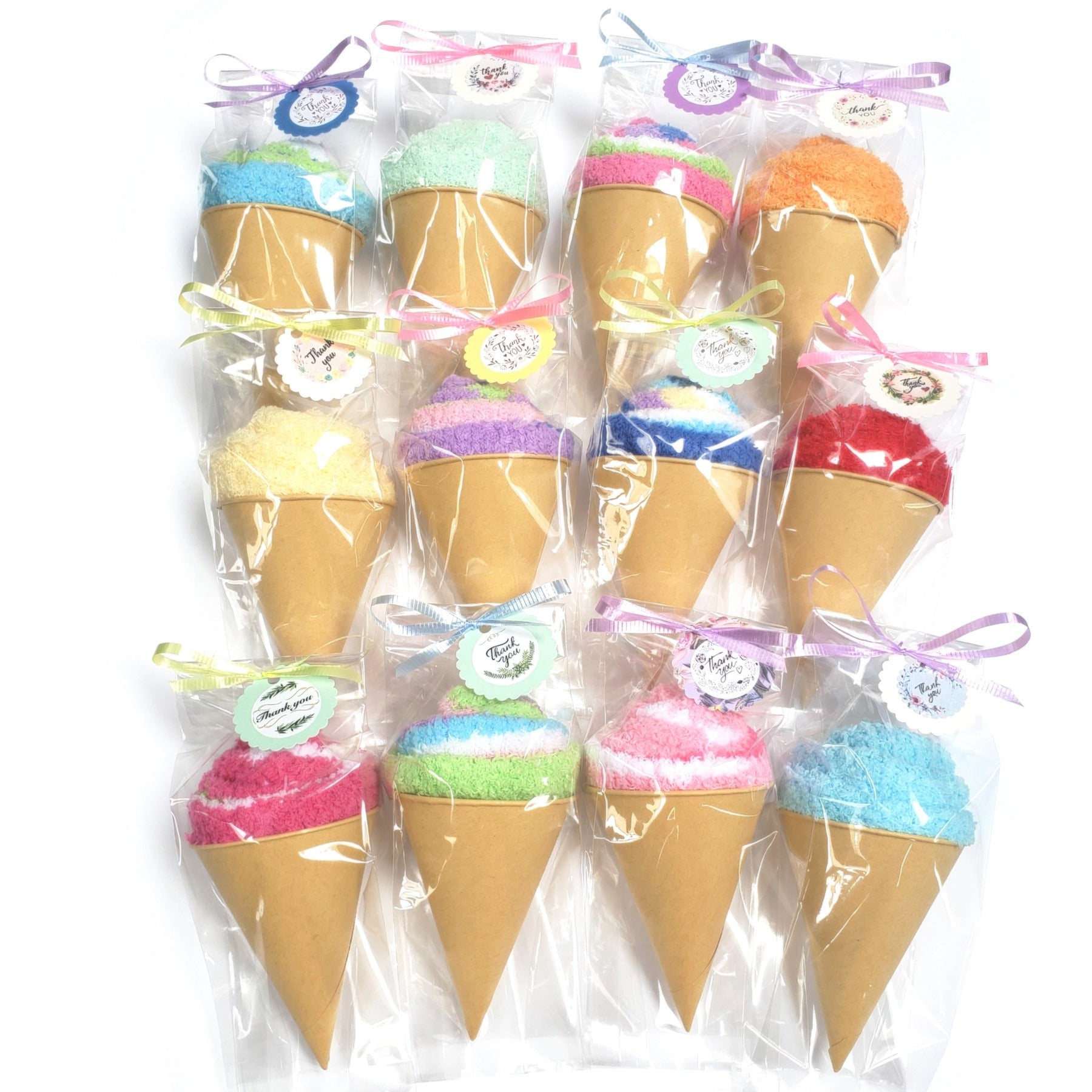 Kids Ice Cream Socks Party Favors