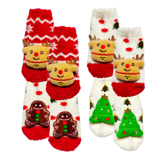 Baby & Toddler Christmas Cozy Socks