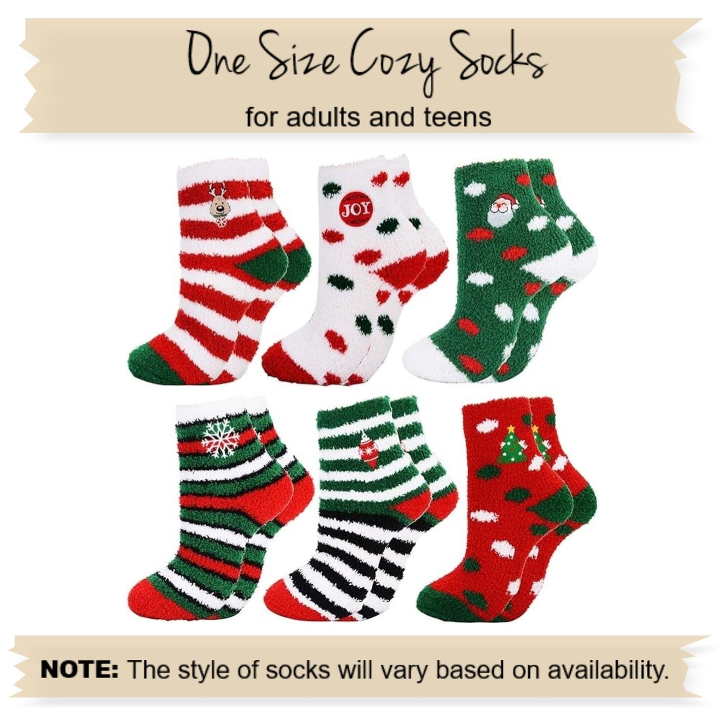 Christmas Socks and ornament gift set