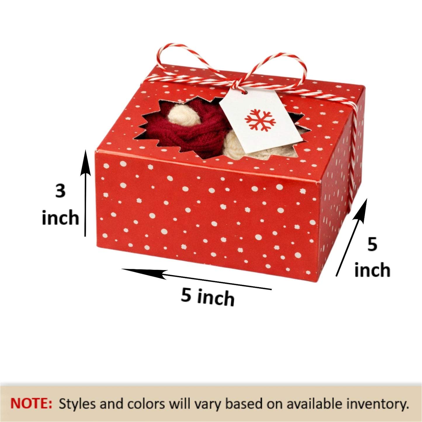 Cozy Christmas Gift — Cupcake Socks Gift Box