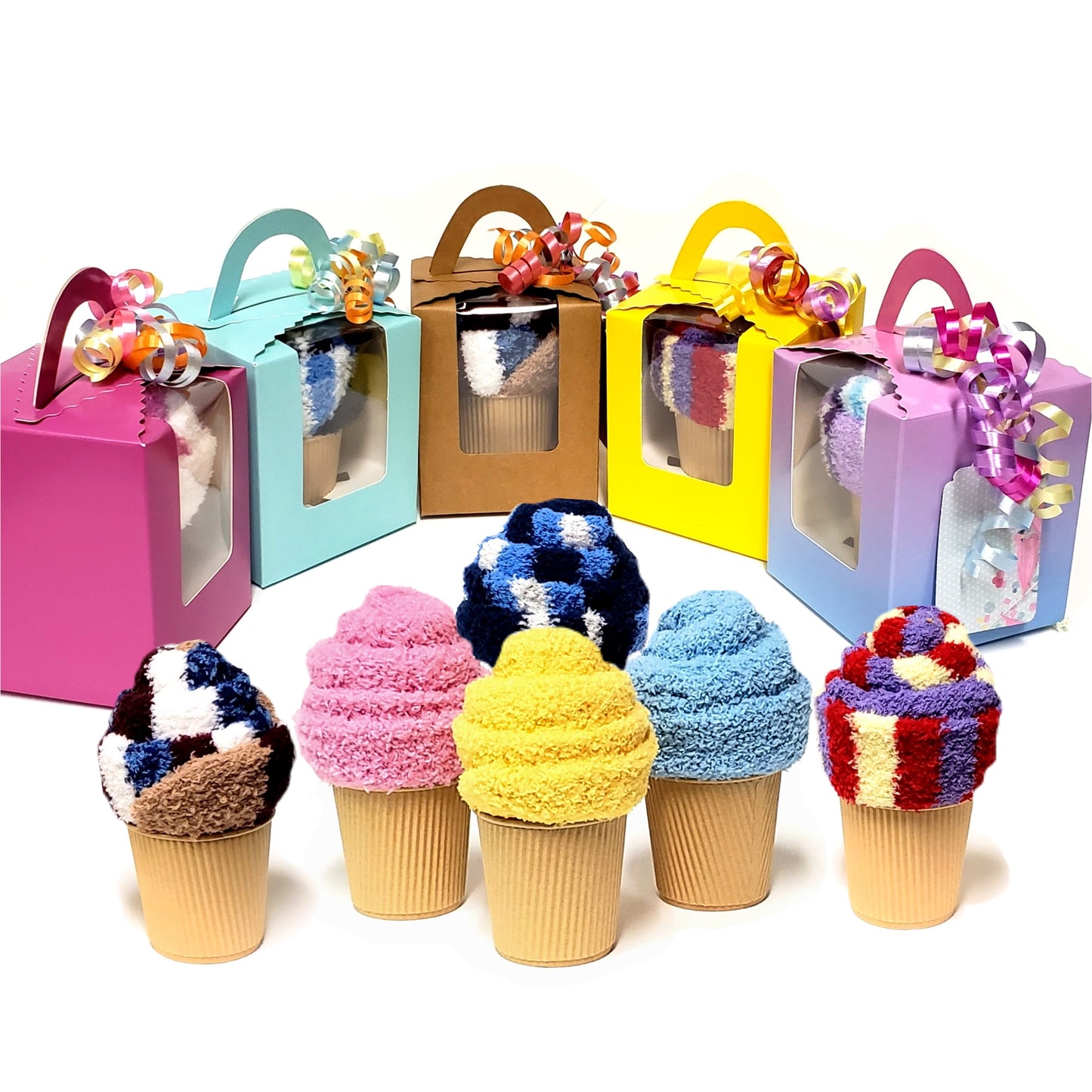 Ice Cream Cone Gift Box