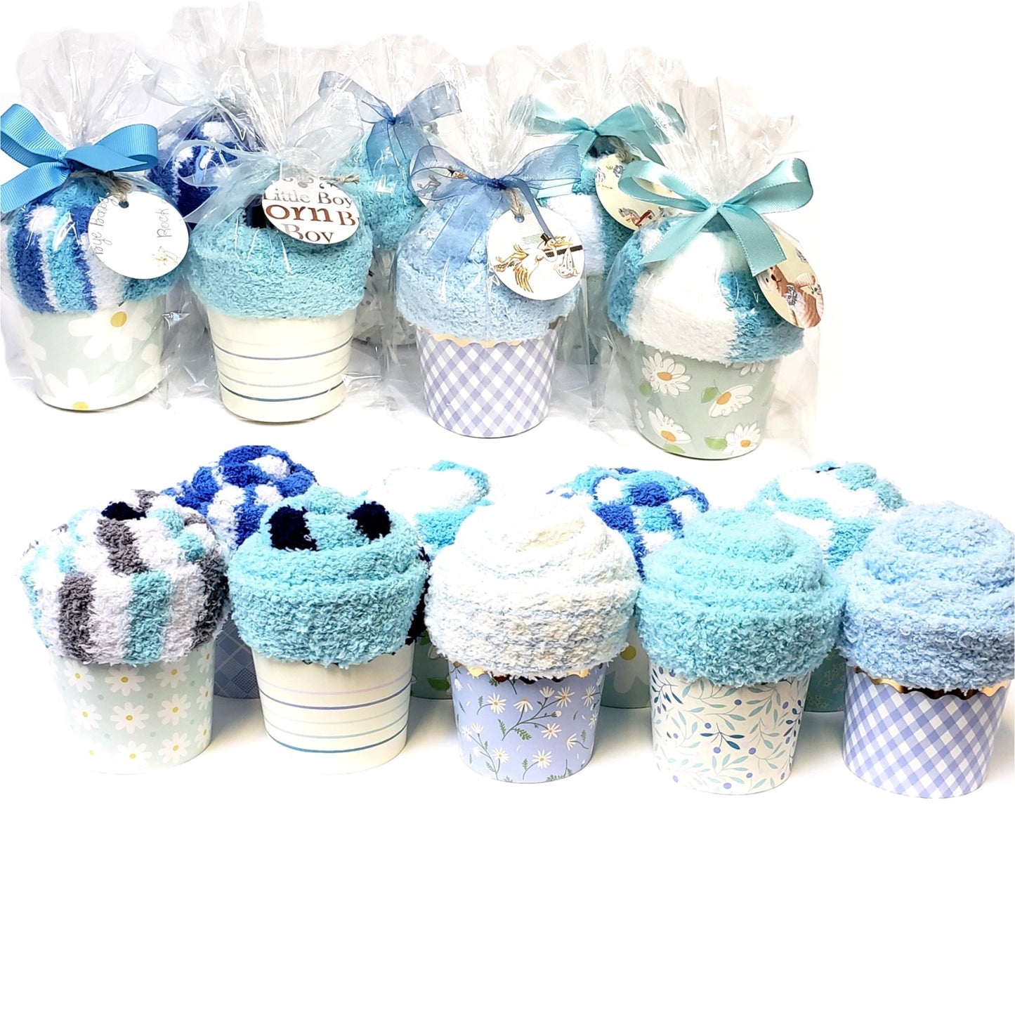 Boy Baby Shower Cupcakes Favors