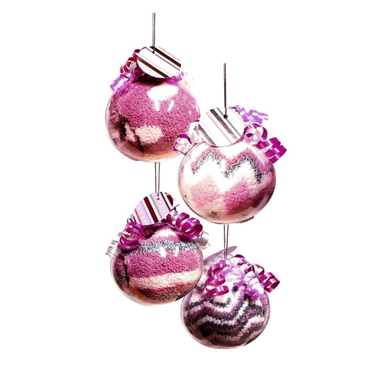 Purple Socks Ornament – Cozy Gift Favor for Adults & Teens