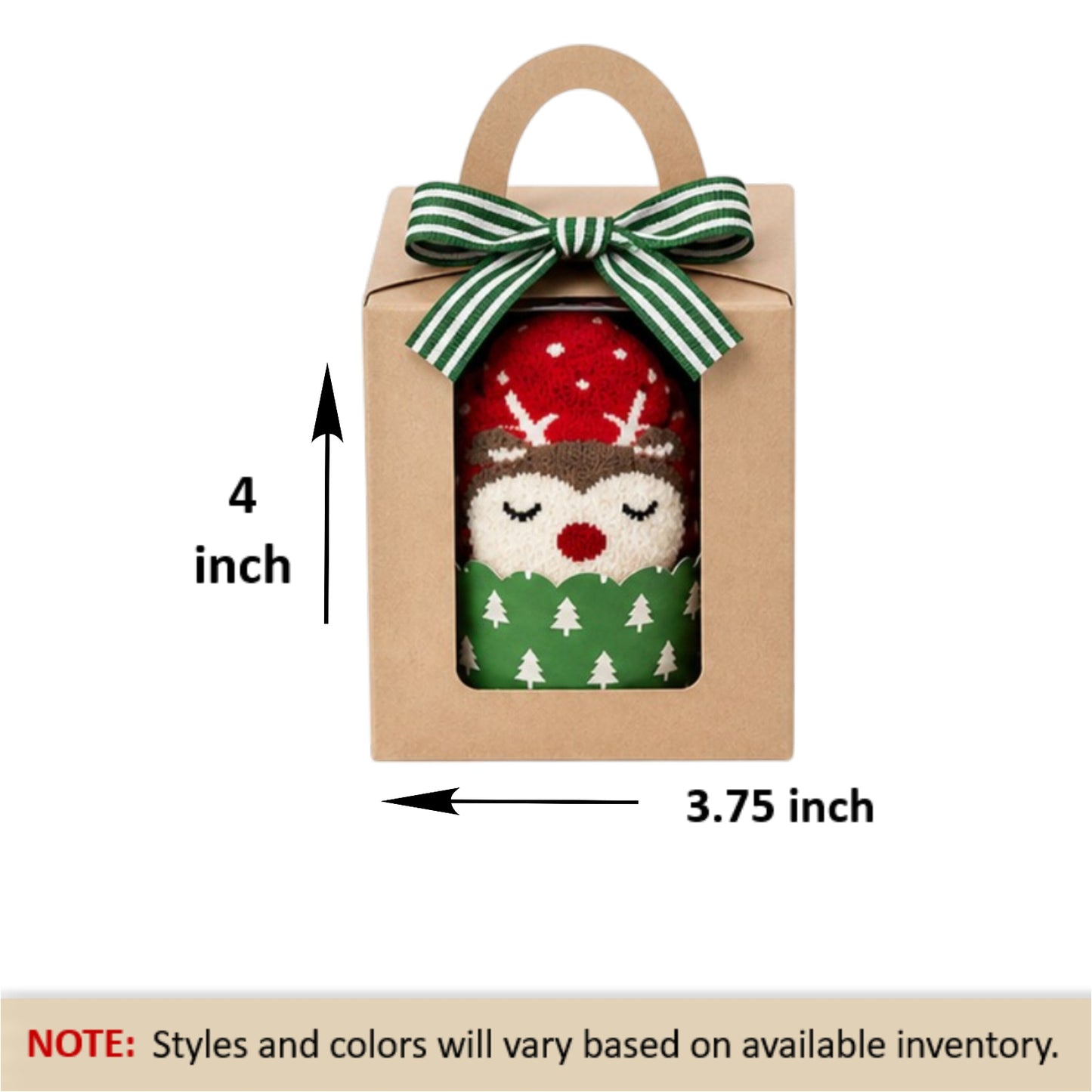 Christmas Cozy Socks — Cupcake Gift Box