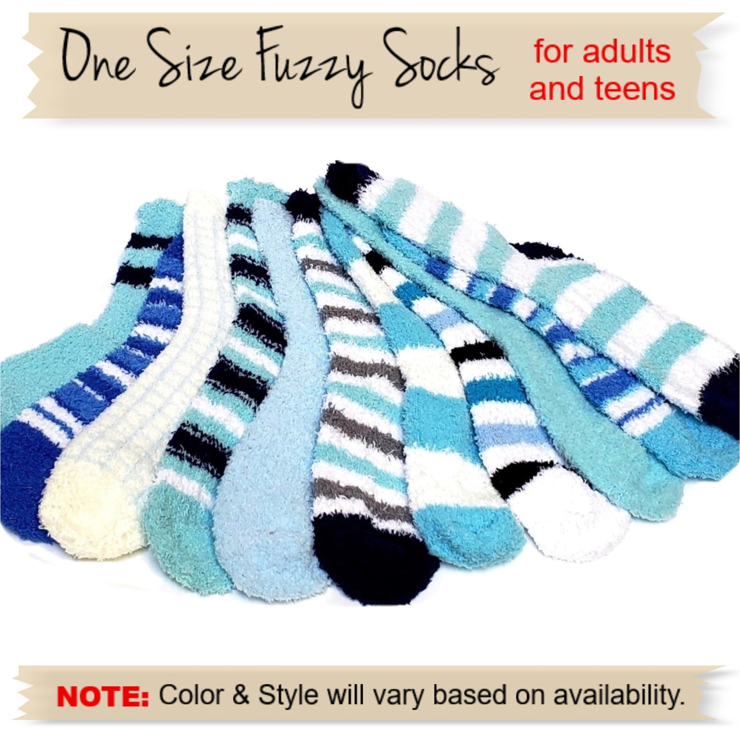 Blue Socks Christmas Ornaments