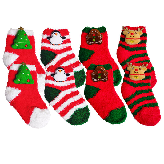 Kids Cozy Christmas socks
