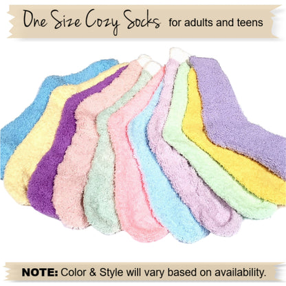 Easter Party Favors - Cupcake Socks for Adults and Teens