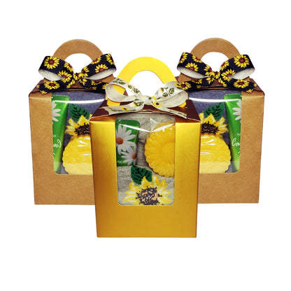 Sunflower self-care gift box for teen girls and women,