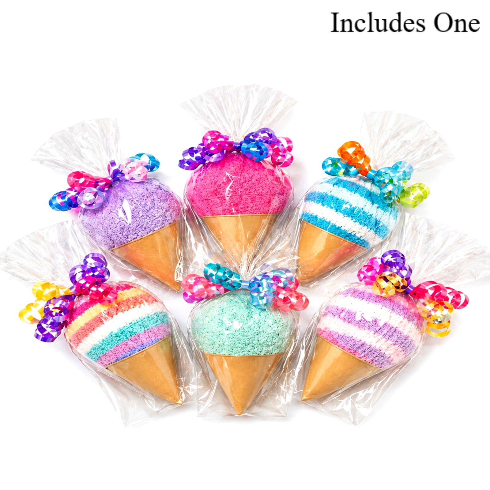 Ice Cream Baby Shower Favor — Baby Socks Gift