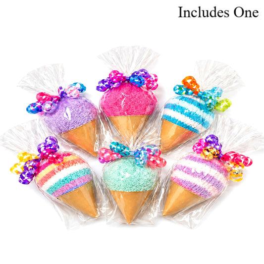 Ice Cream Baby Shower Favor — Baby Socks Gift