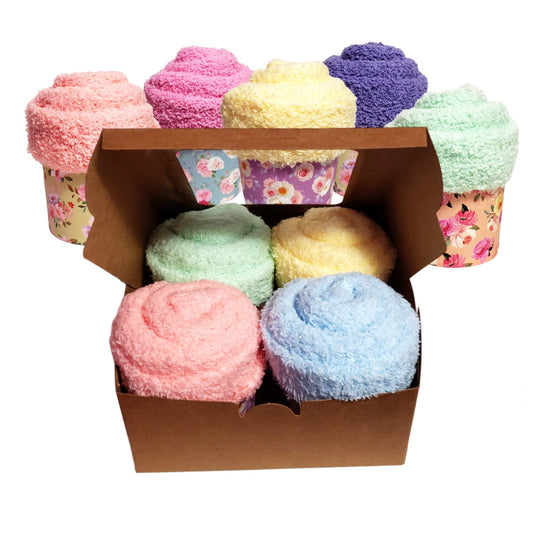Women's Cozy Socks Cupcakes Gift Set