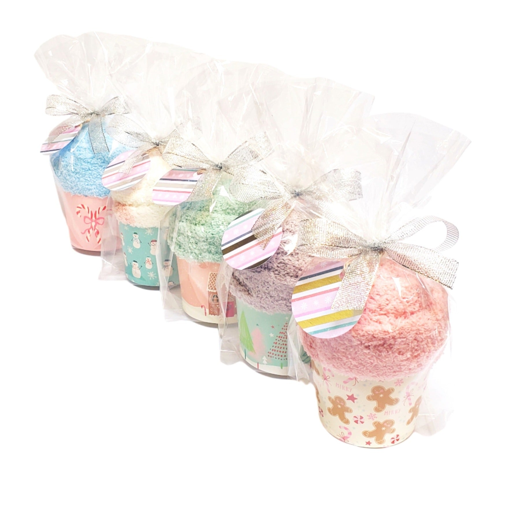 Pastel Christmas Party Favors