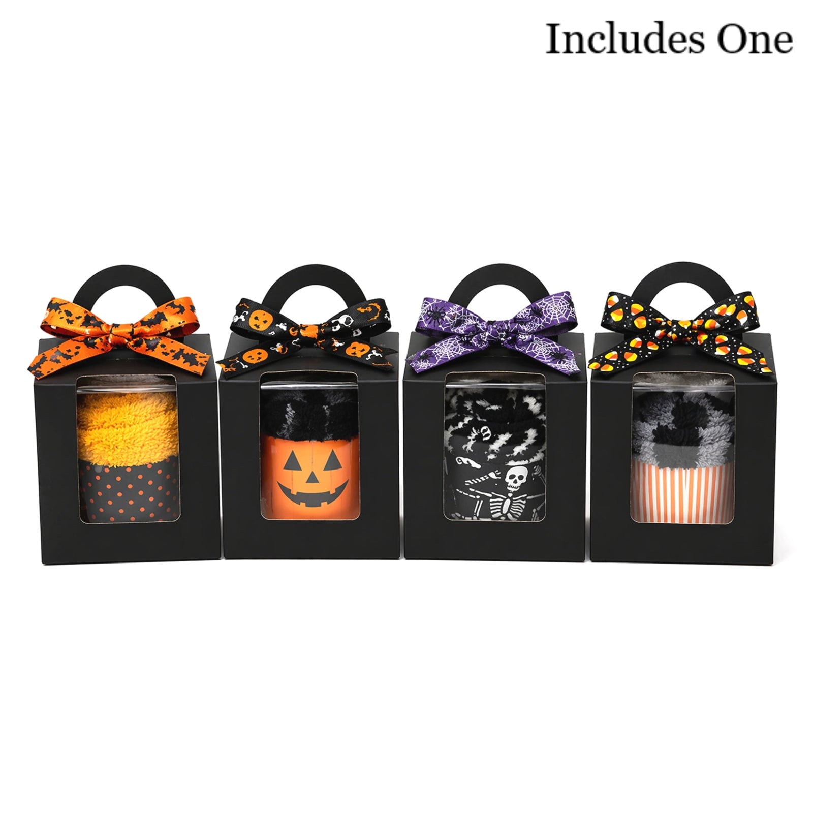 Halloween Cupcake Gift Box – Cozy Socks Gift