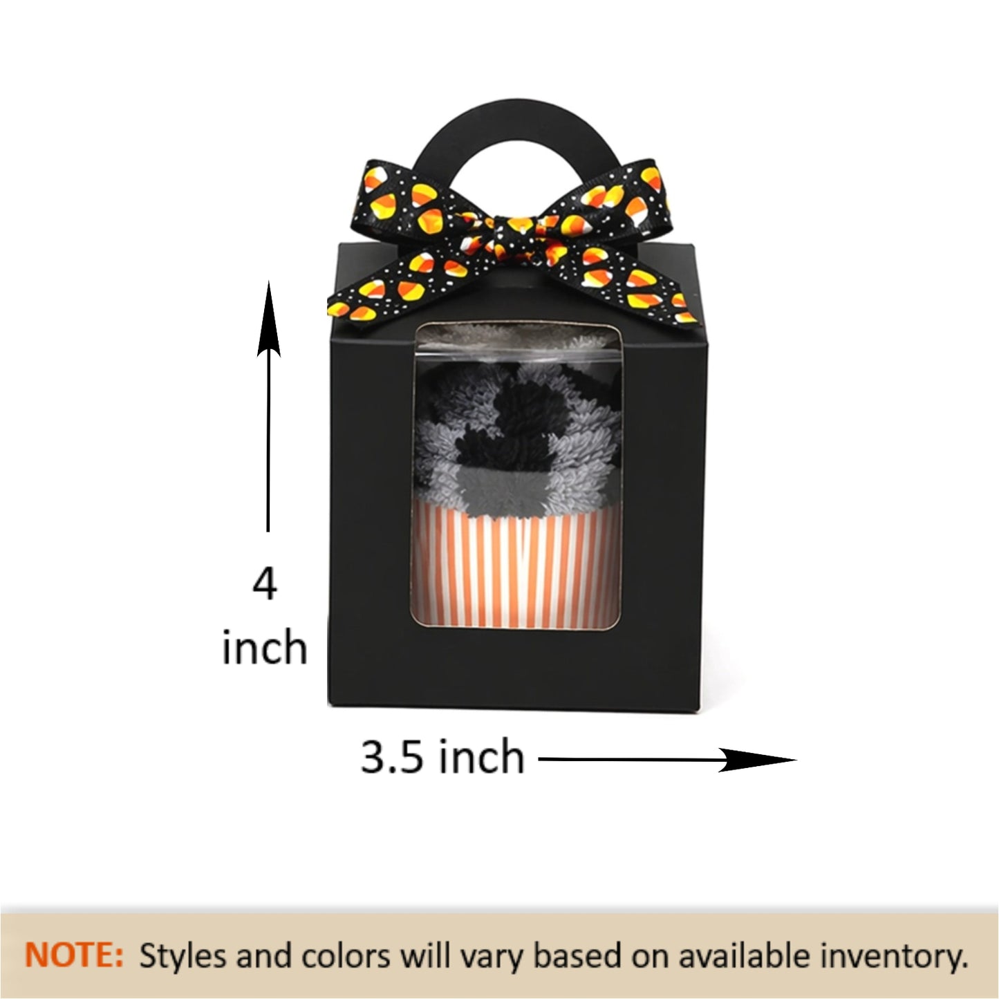 Halloween Cupcake Gift Box – Cozy Socks Gift