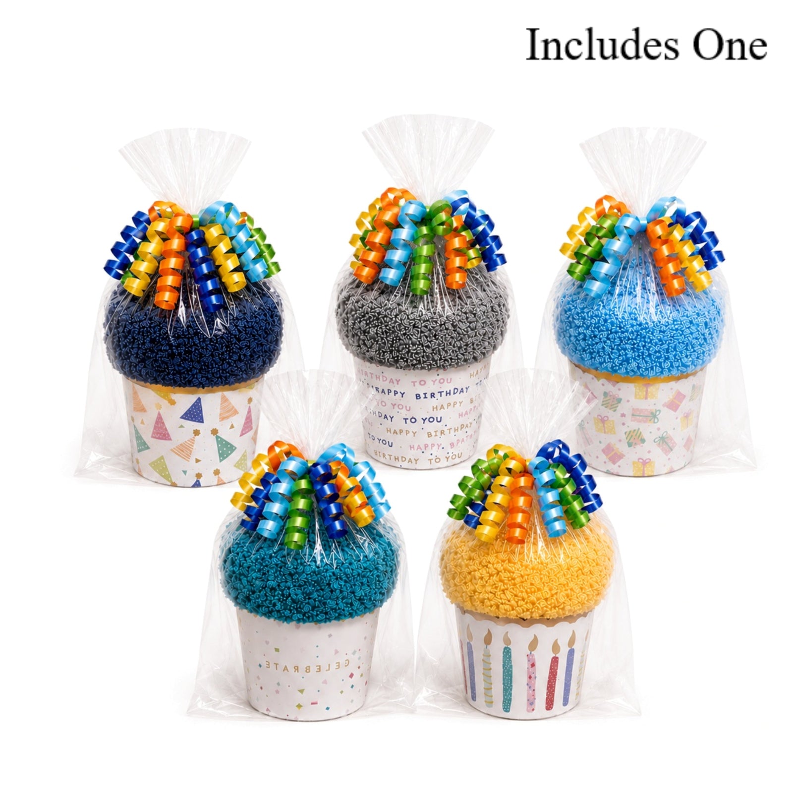 Birthday Party Favors for Men & Teen Boys—Cozy socks Cupcake Gift for Him, Small Birthday Gift for Coworker, Guest Party Favors