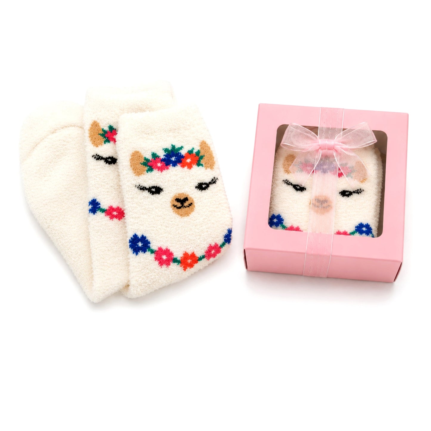Gift idea for llama lovers, Animal Themed Socks, Ready to Gift Socks for Teenage Girls, Llama Novelty Socks for Women, Just Because Gift.