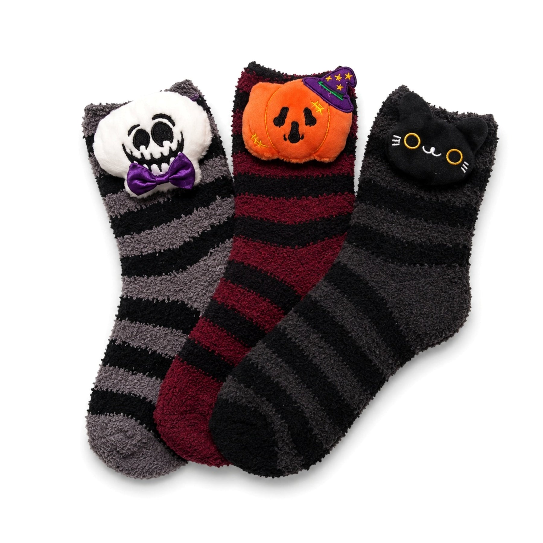 Plush Halloween Cozy Socks