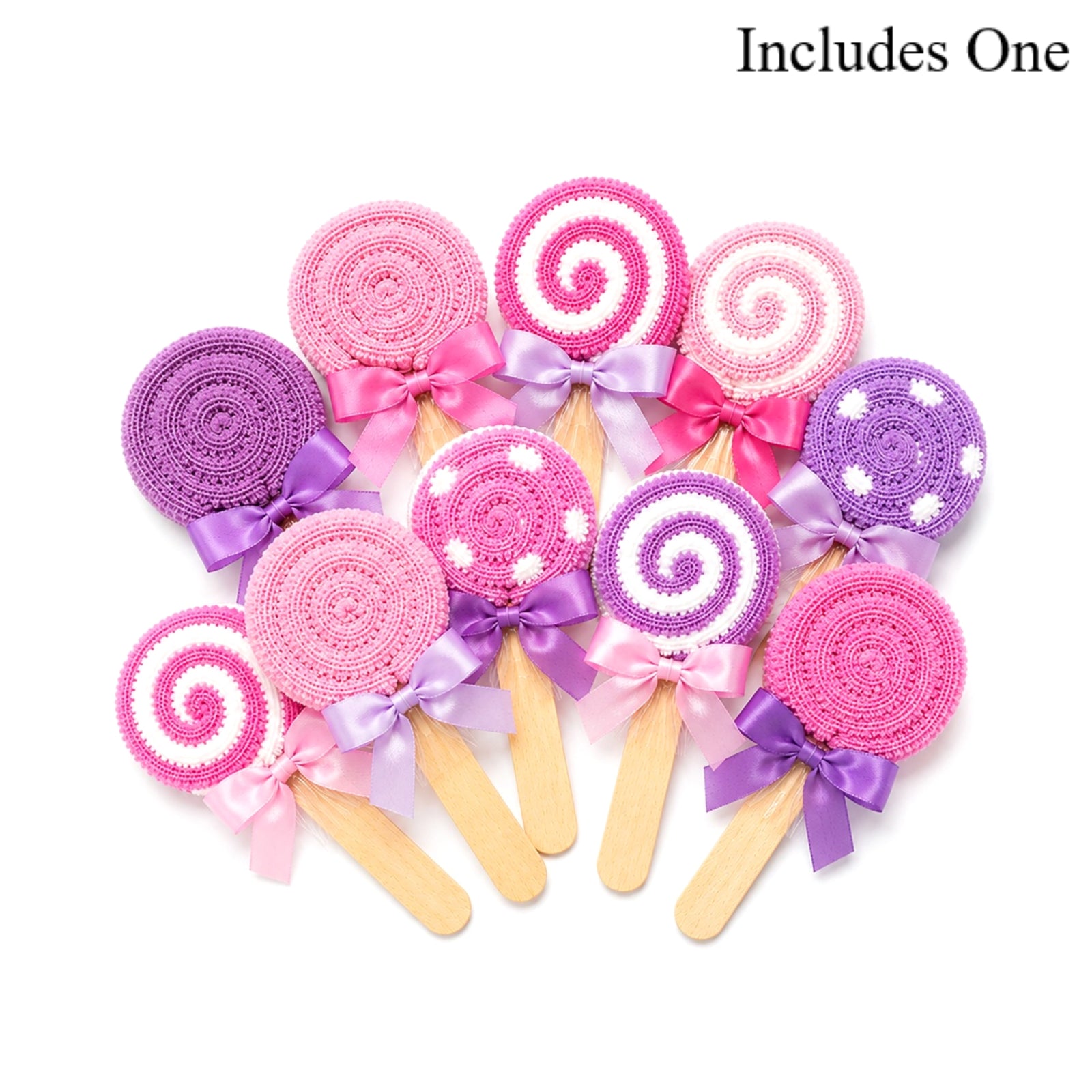 Sweet Treat Lollipop — Pink Purple Cozy Socks Gift, Teen Girl Birthday Party Favor, Guest Thank You Gift, Cute Gift for Women