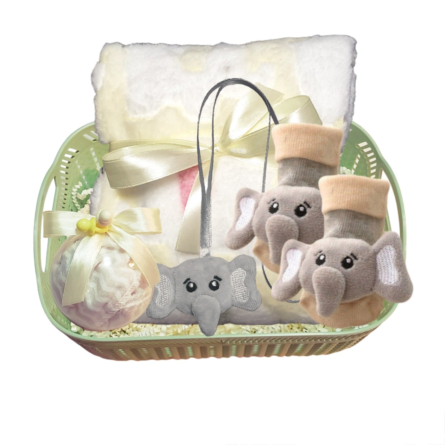 Gender Neutral Baby Shower Gift Basket