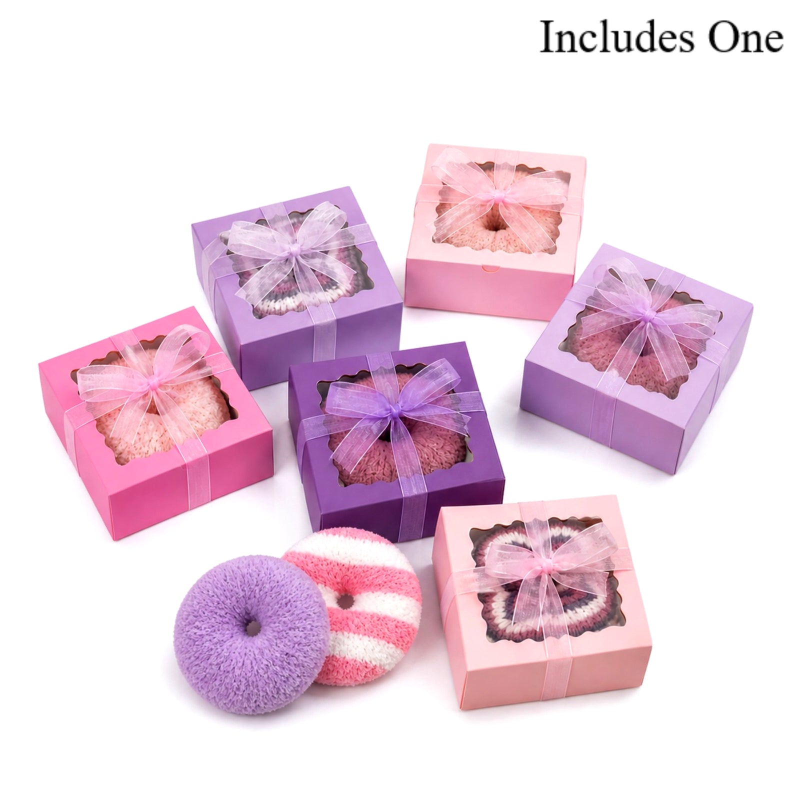 Teen Girl Party Favor — Cozy Socks Donut Gift Box, Birthday Gift for Her, Cute Gift for Teen Girl, Best Friend Gift for Women