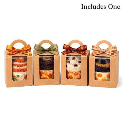 Fall Cozy Sock Cupcake Gift Box –  Gift Ready