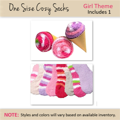 Ice Cream Baby Shower Favor — Baby Socks Gift