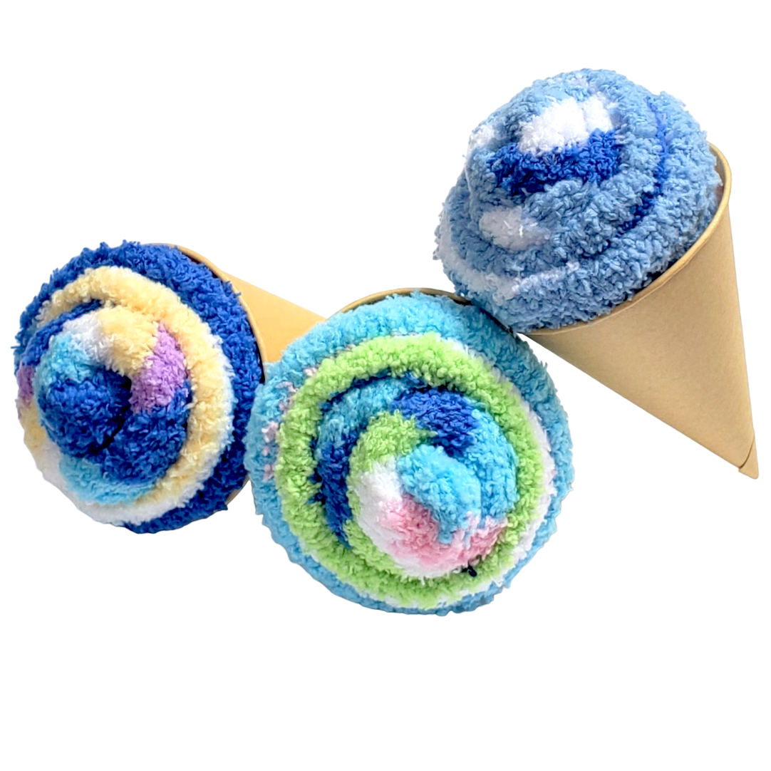 Boy Baby Shower Ice Cream Cone Party Favors