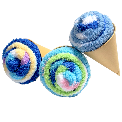 Boy Baby Shower Ice Cream Cone Party Favors