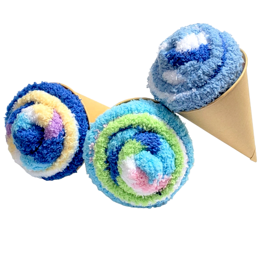 Boy Baby Shower Ice Cream Cone Party Favors