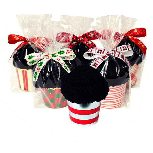 Christmas Lump of Coal Favors, Cozy Socks for Adults & Teens