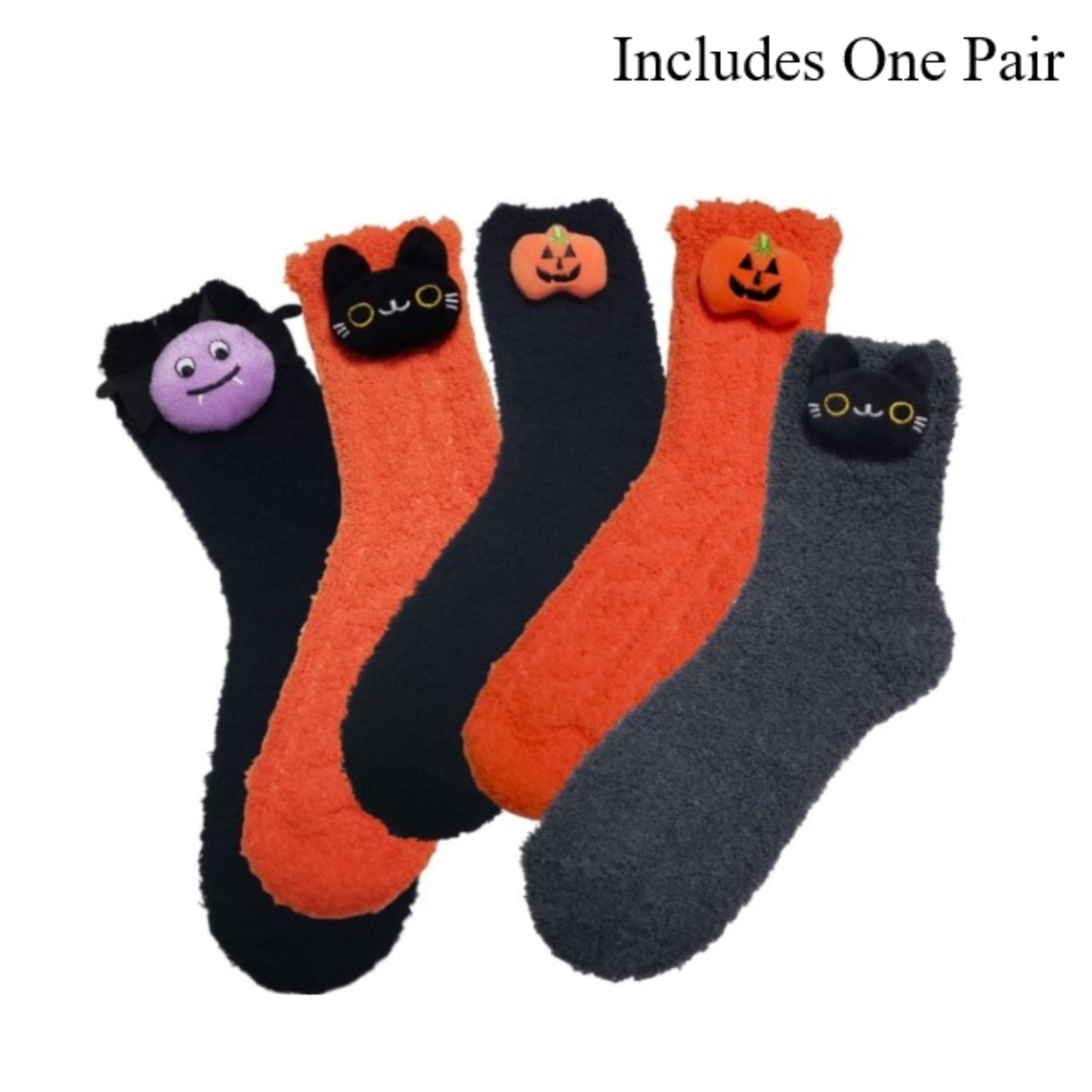 Cozy Halloween Socks 