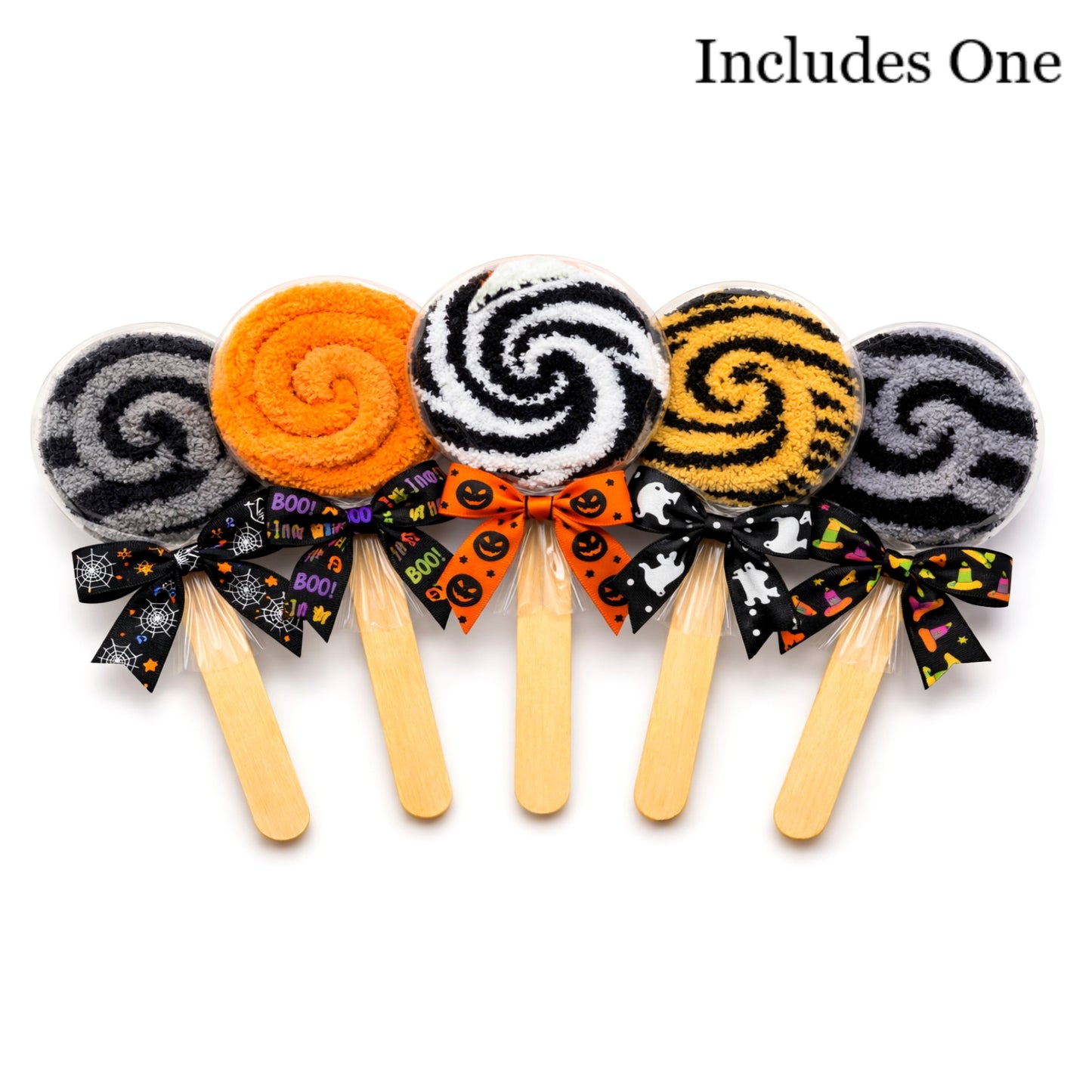 Halloween Cozy Socks Lollipops - Party gift favors.