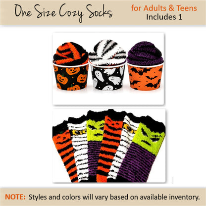 Cozy Halloween Sock Gift Box