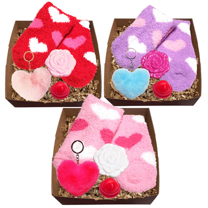 Galentine’s Self Care Gift Box - Cozy Socks Gift Set