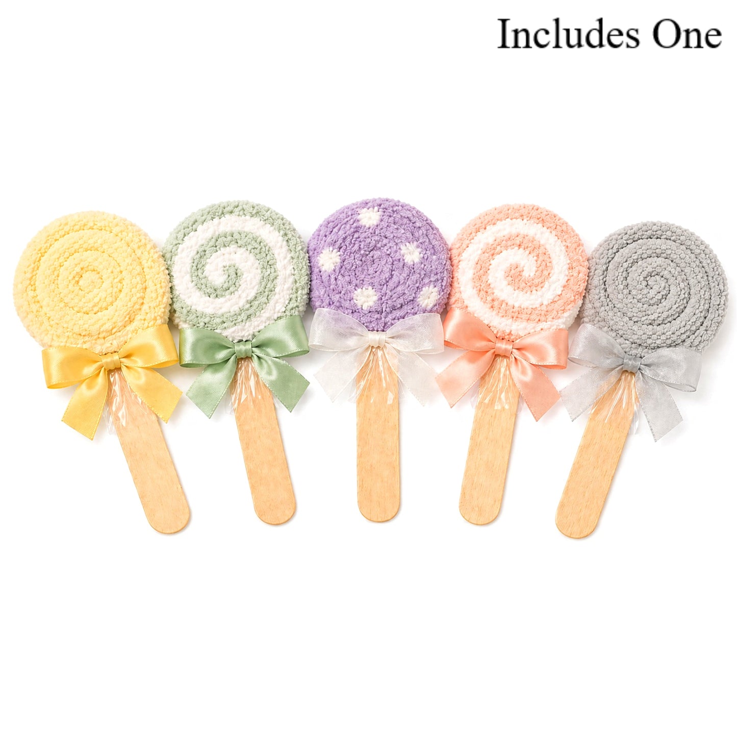 Gender Neutral Baby Shower Favors — Cozy Sock Lollipop Gift
