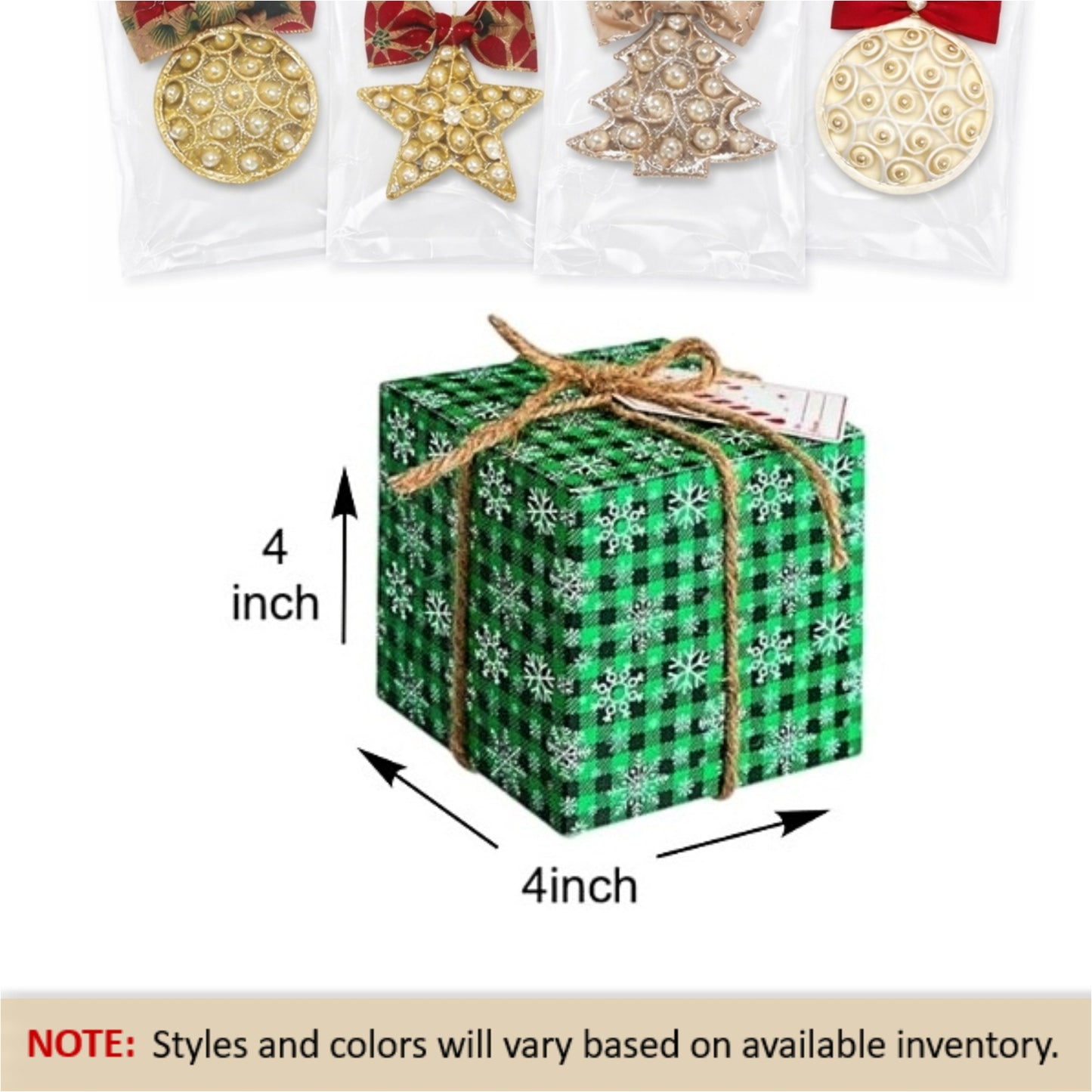 Christmas Cozy Sock & Ornament Gift Set
