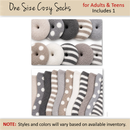 Minimalist Gift for Him — Cozy Socks Donut Gift Box