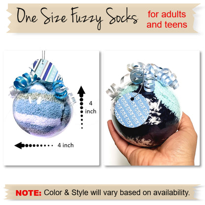 Blue Socks Christmas Ornaments