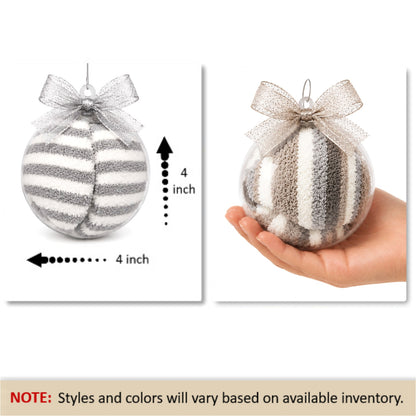 Neutral Cozy Socks Ornament — Cozy Socks Gift