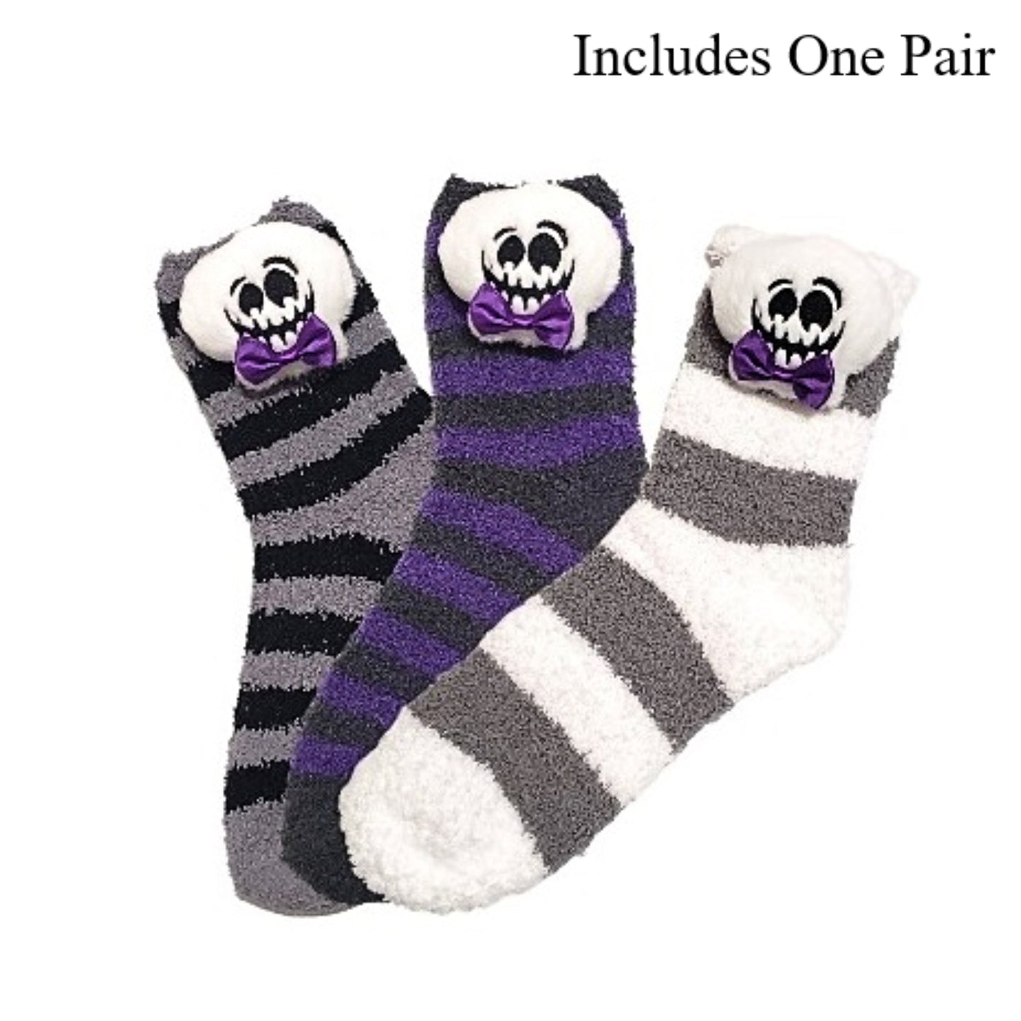 Skull Halloween Cozy Socks
