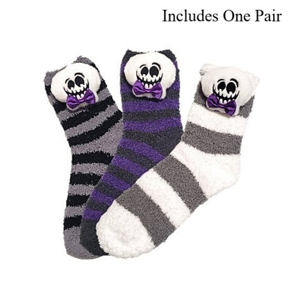 Skull Halloween Cozy Socks