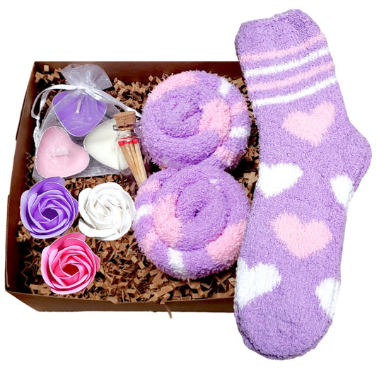 Valentines Day Spa Gift Set for Her