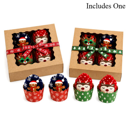 Holiday Gift Set — Cozy Christmas Socks Gift Box