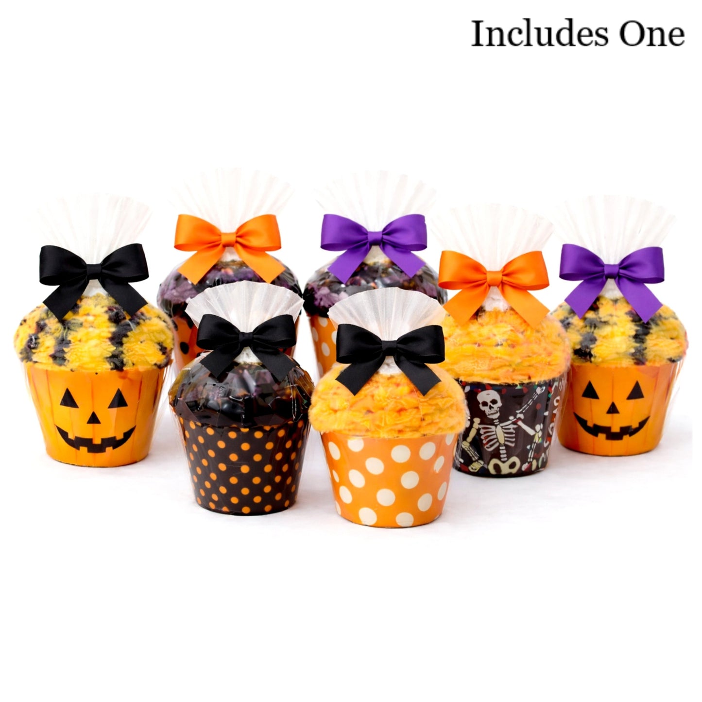 Halloween Cozy Socks Cupcake Treat